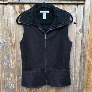 Jones New York Women's Black Vest